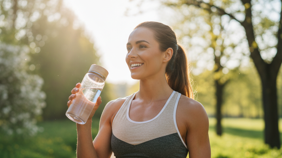 Athletic Woman Healthy Lifestyle